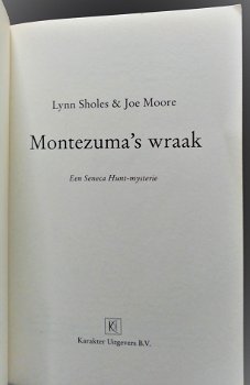 Montezuma's wraak,L.Sholes,/J.Moore,2011,zgan,382 blz,thrill - 3