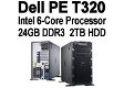 Dell PE T320 Server, Intel 6-Core, 24GB DDR3, 2TB HDD | ZFS - 0 - Thumbnail