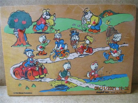 ad0482 disney houten puzzle - 0