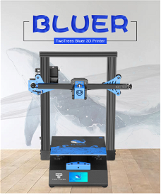 Twotrees Bluer 3D Printer DIY Kit Auto-level Filament 