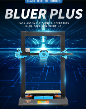 Twotrees Bluer Plus 3D Printer Auto Leveling TMC2209/MKS - 0