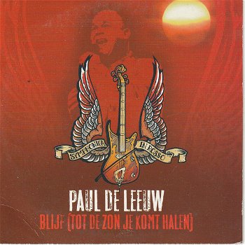 Cd-Single Paul de Leeuw Blijf (Tot De Zon Je Komt Halen) - 0