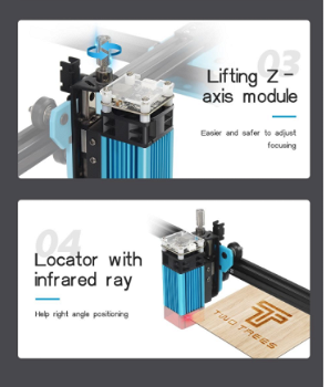 Twotrees Totem S 40W Laser Engraving Machine LD+FAC - 6