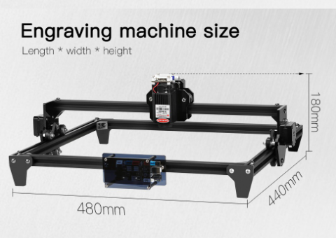 Twotrees Totem 2.5 Laser Engraving Machine 7.5W 20W - 6