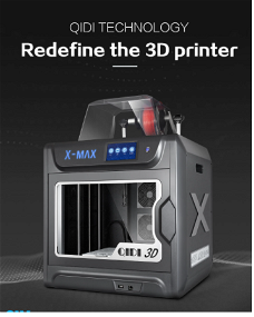 QIDI X-MAX 3D Printer, Industrial Grade, 5 Inch Touchscreen