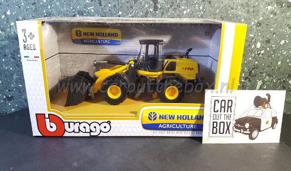 New Holland W170D wheel loader 1:50 Bburago - 4