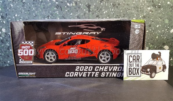 Chevrolet Corvette Stingray Indy 500 2020 1:24 Greenlight - 3