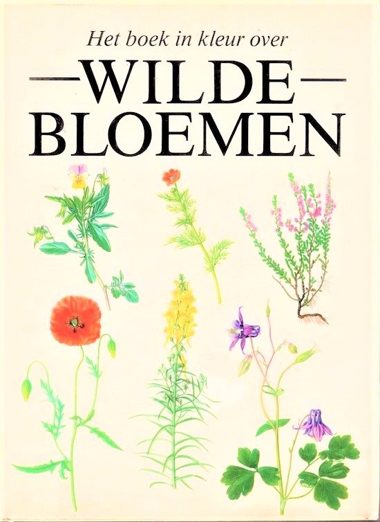 Het boek in kleur over WILDE BLOEMEN - nr. 1