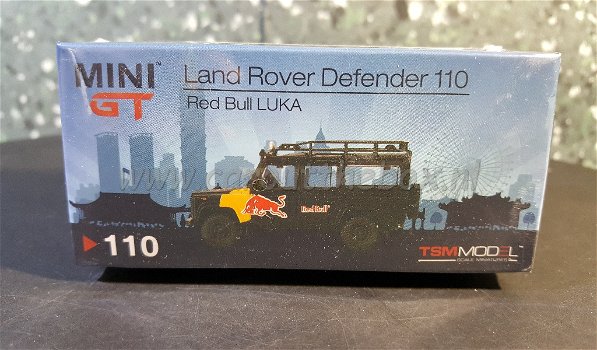 Land Rover Defender 110 RED BULL 1:64 TSM - 3