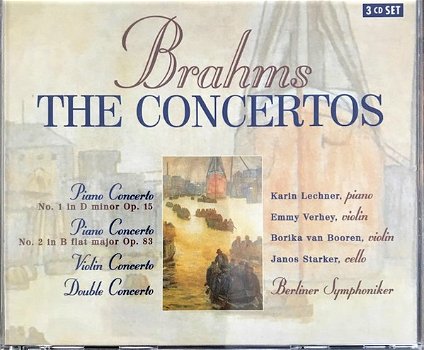 3-CD - BRAHMS - The Concertos - 0