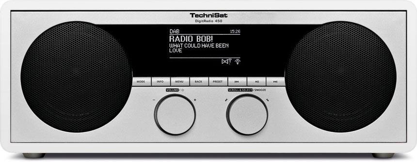 Technisat DAB+ DigitRadio 450 wit - 0