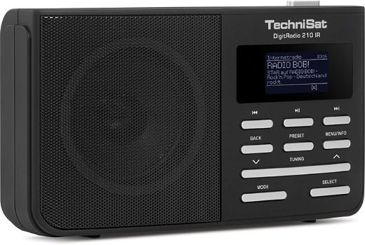 TechniSat DAB+ Digitradio 210 IR zilver - 0