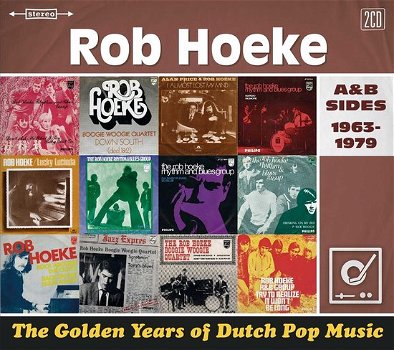 Rob Hoeke – The Golden Years Of Dutch Pop Music A&B Sides 1963-1979 (2 CD) Nieuw/Gesealed - 0
