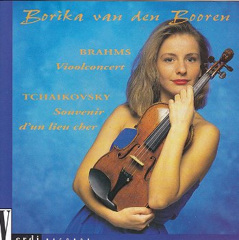 CD - BRAHMS & Tchaikovsky - Borika van den Booren - 0