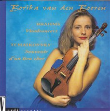 CD - BRAHMS & Tchaikovsky - Borika van den Booren