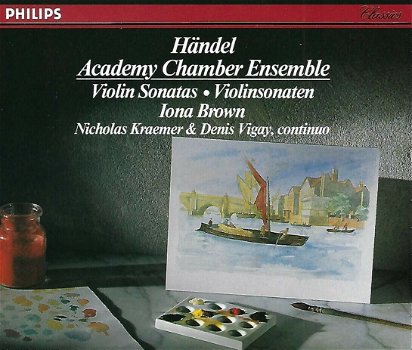 2-CD - HÄNDEL Violin Sonatas - Academy Chamber Ensemble - 0
