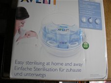 Philips avent- magnetronstoomsterilisator / flessendroogrek