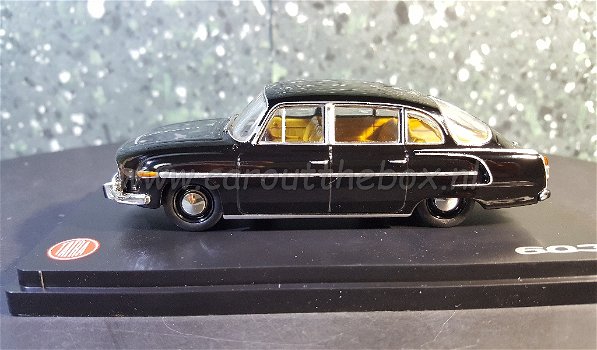 Tatra 603 zwart 1:43 Abrex - 0