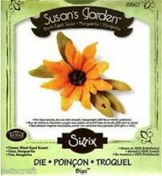 NIEUW Bigz Die Black Eyed Susan Sunflower Eileen Hull  van Sizzix