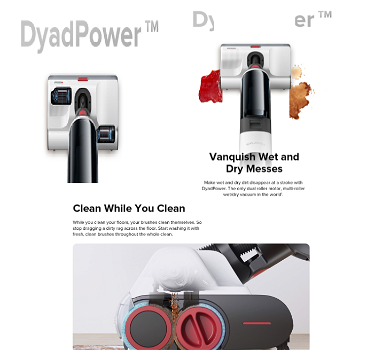Roborock Dyad Wet and Dry Smart Cordless Vacuum Cleaner 1300 - 2