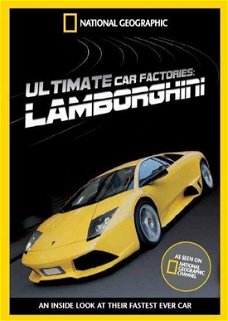 Ultimate Car Factories Lamborghini  - National Geographic (DVD) Nieuw  Import Engelstalig zonder