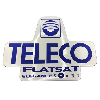 Teleco 17106 spare part Sticker voor schotel FlatSat Elegan - 0