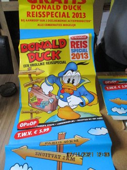 ad0721 reclame poster donald duck 3 - 0