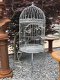 Een hele mooie decoratieve vogelkooi gemaakt van ijzer - 7 - Thumbnail