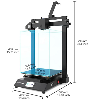 TRONXY XY-3 Pro V2 Direct Drive 3D Printer 300x300x400mm - 1