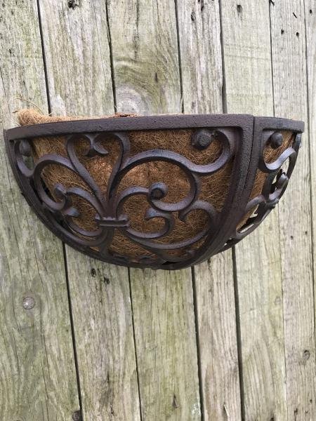 Een plantenbak , mand voor de muur,mooie wanddecoratie - Afbeelding 4