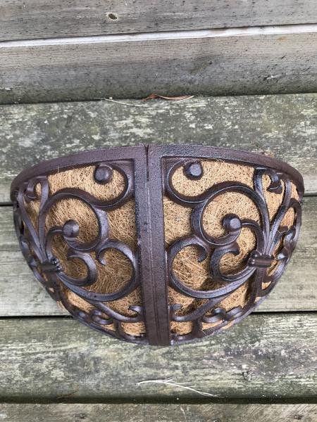 Een plantenbak , mand voor de muur,mooie wanddecoratie - Afbeelding 5