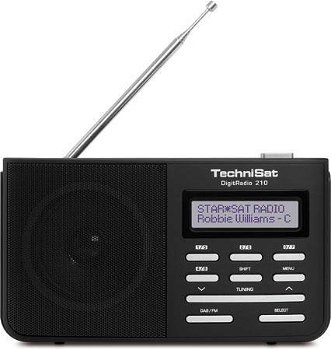 TechniSat DAB+ Digitradio 210 IR zwart - 0