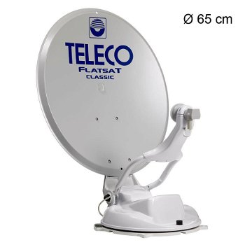 Teleco Flatsat Classic SMART 65cm BX, 10 Sat op=op - 0