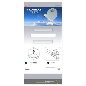 Teleco Flatsat SKEW Easy BT 65 SMART, P16 SAT, Bluetooth - 6