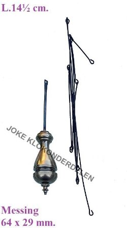 = Comtoise slingerklootje + draad =45596