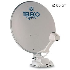 Teleco Flatsat SKEW Easy BT 65 SMART TWIN, P16 SAT,Bluetooth