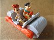 ad0840 flintstones fred en wilma in auto - 0 - Thumbnail