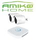 Amiko IPCAM home startersset bullet 2, wit camera beveiligings - 0 - Thumbnail