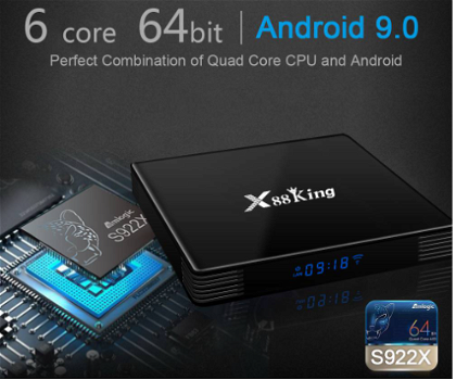 X88 King Amlogic S922X Android 9.0 TV BOX 4GB/128GB eMMC 2 - 5