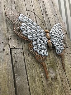 Grote en zeer decoratieve vlinder, heel mooi!