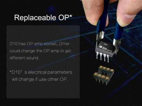 TOPPING D10 USB DAC 32bit/384kHz DSD 256 XMOS U208 ES9018K2M - 5