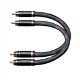 TOPPING TCR1- 1.5 meter RCA Cable Silver Plated OFC Copper - 0 - Thumbnail