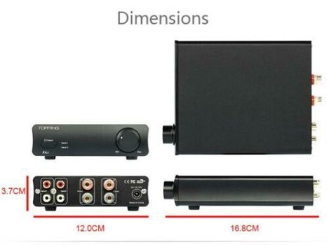 TOPPING PA3 CLASS D 2X80W , geweldige versterker! - 7