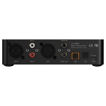 SONCOZ LA-QXD1 ES9038Q2M 32bit/768kHz DSD512 BALANCED zwart - 2