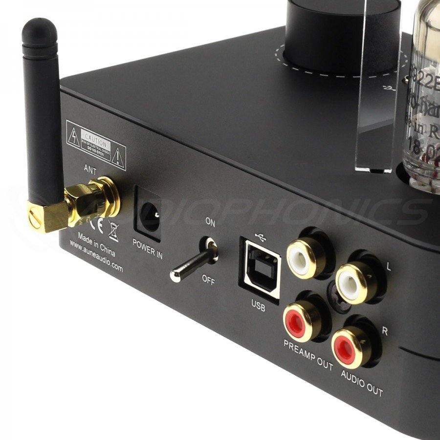 AUNE T1S Headphone Tube Amplifier DAC Bluetooth 32bit 768kHz - Afbeelding 4
