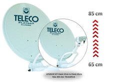 Teleco Upgrade Set CLASSIC NT 65cm naar 85cm
