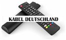 Vervangende afstandsbediening voor de KABEL DEUTSCHLAND apparatuur. - 0 - Thumbnail