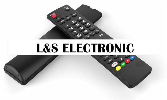 Vervangende afstandsbediening voor de L&S Electronic apparatuur. - 0