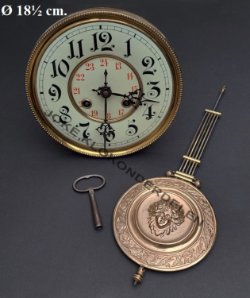 = Vrijslinger uurwerk = F. Mauthe =45823