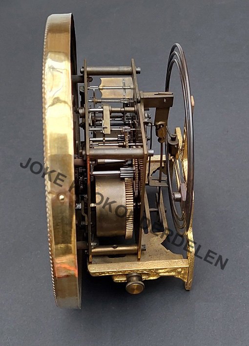 = Vrijslinger uurwerk = F. Mauthe =45823 - Afbeelding 3